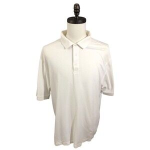 Nike Golf White Polo Shirt XL